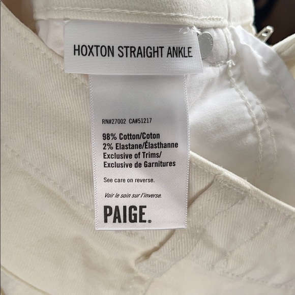 PAIGE Hoxton Straight Ankle Laced Ruffle - Picture 10 of 12